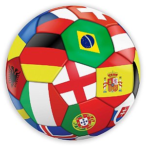 Painel Redondo - Futebol - Sublimado 3D