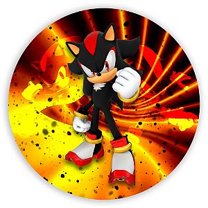Painel Redondo - Sonic - Sublimado 3D