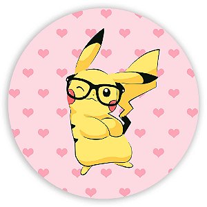 Painel Redondo - Pokemon - Sublimado 3D