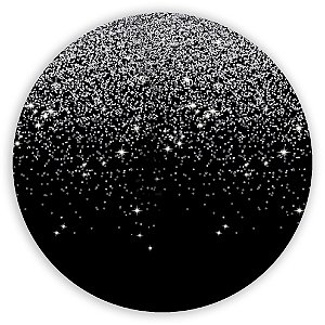Painel Redondo - Glitter  - Sublimado 3D