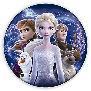Painel Redondo - Frozen - Sublimado 3D