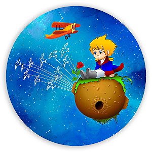 Painel Redondo - Pequeno Principe - Sublimado 3D