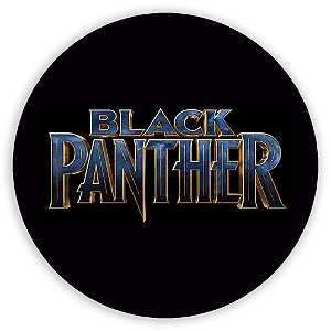 Painel Redondo - Pantera Negra - Sublimado 3D