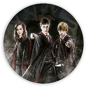 Painel Redondo - Harry Potter - Sublimado 3D