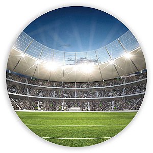 Painel Redondo - Futebol - Sublimado 3D
