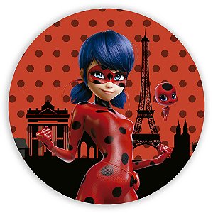 Painel Redondo - Ladybug - Sublimado 3D