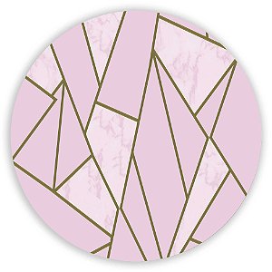Painel Redondo - Geometrico - Sublimado 3D