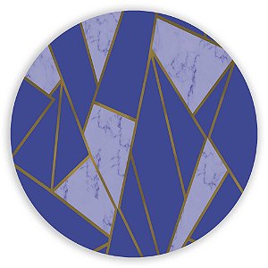 Painel Redondo - Geometrico - Sublimado 3D