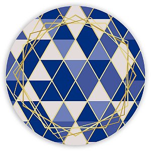 Painel Redondo - Geometrico - Sublimado 3D
