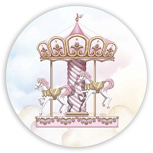 Capa Mini Painel Sublimado - Carrossel