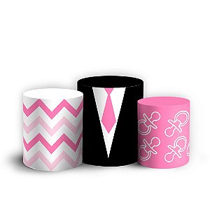 Trio Cilindro -  A Poderosa Chefinha - Sublimado 3D + Elástico