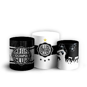 Trio Cilindro - Olimpia Club - Sublimado 3D + Elástico