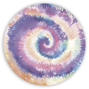 Painel Redondo - Tie Dye - Sublimado 3D