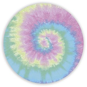 Painel Redondo - Tie Dye - Sublimado 3D