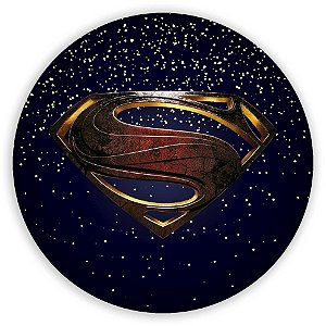 Painel Redondo - Super Homem - Sublimado 3D