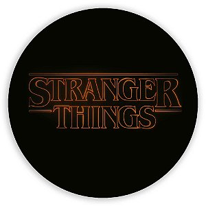 Painel Redondo - Stranger Things - Sublimado 3D