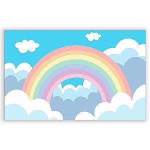 Painel Retangular - Arco Iris - Sublimado 3D