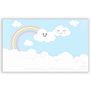 Painel Retangular - Chuva de Amor - Sublimado 3D