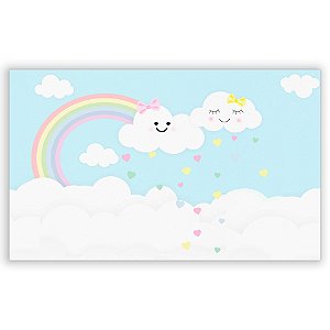 Painel Retangular - Chuva de Amor - Sublimado 3D