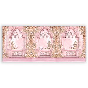 Painel Retangular - Fachada Castelo - Sublimado 3D