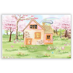 Painel Retangular - Casa - Sublimado 3D