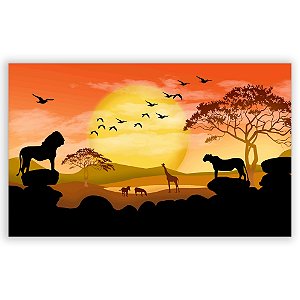Painel Retangular - Safari - Sublimado 3D