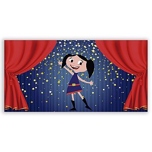 Painel Retangular - Show de Luna - Sublimado 3D