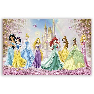 Painel Retangular - Princesas - Sublimado 3D