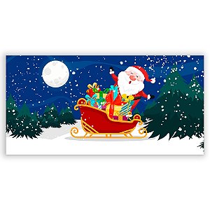 Painel Retangular - Natal - Sublimado 3D