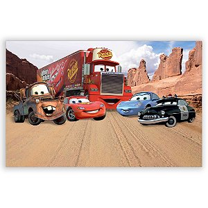 Painel Retangular - Carros - Sublimado 3D