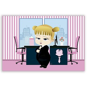 Painel Retangular - Poderoso Chefinho - Sublimado 3D