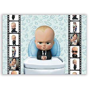 Painel Retangular - Poderoso Chefinho - Sublimado 3D