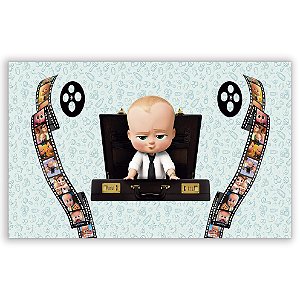 Painel Retangular - Poderoso Chefinho - Sublimado 3D