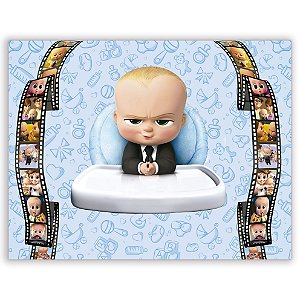 Painel Retangular - Poderoso Chefinho - Sublimado 3D