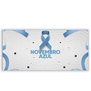 Painel Retangular - Novembro Azul - Sublimado 3D