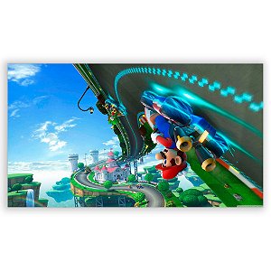 Painel Retangular - Super Mario Kart - Sublimado 3D