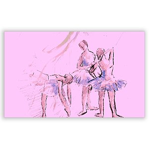 Painel Retangular - Bailarina - Sublimado 3D