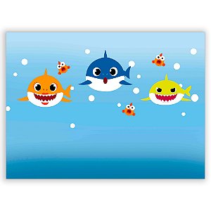 Painel Retangular - Baby Shark - Sublimado 3D