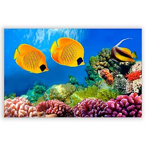 Painel Retangular - Fundo do Mar - Sublimado 3D