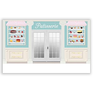 Painel Retangular - Confeitaria - Sublimado 3D