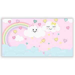 Painel Retangular - Chuva de Amor - Sublimado 3D