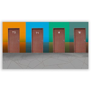 Painel Retangular - Chaves - Sublimado 3D