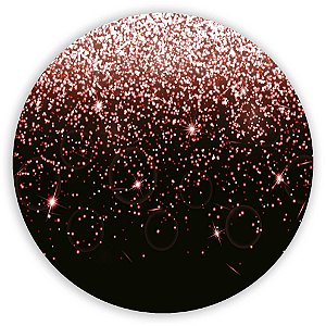 Painel Redondo - Glitter - Sublimado 3D