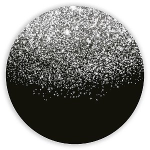 Painel Redondo - Glitter - Sublimado 3D
