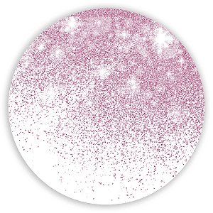 Painel Redondo - Glitter - Sublimado 3D
