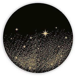 Painel Redondo - Glitter - Sublimado 3D