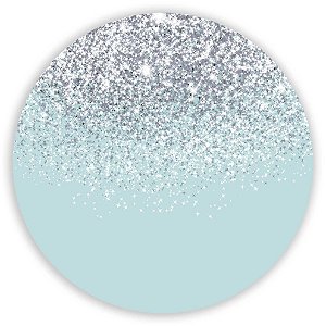 Painel Redondo - Glitter - Sublimado 3D