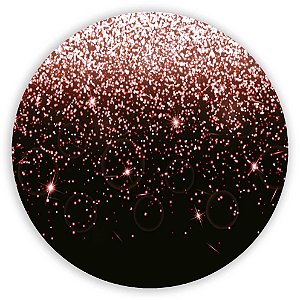 Painel Redondo - Glitter - Sublimado 3D
