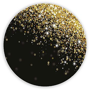 Painel Redondo - Glitter - Sublimado 3D