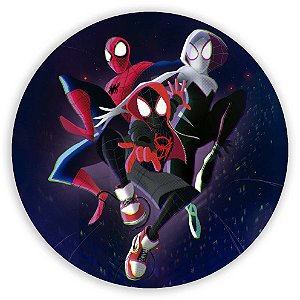 Painel Redondo - Homem Aranha - Sublimado 3D